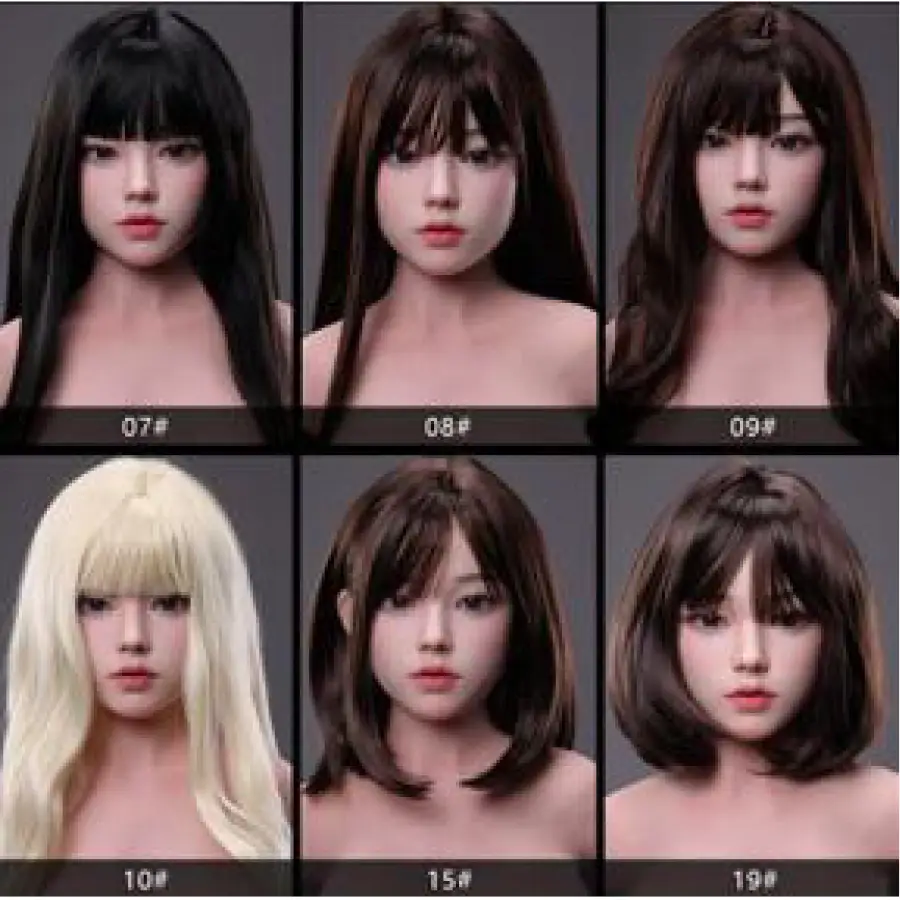 Custom wig and hair color option for companion dolls