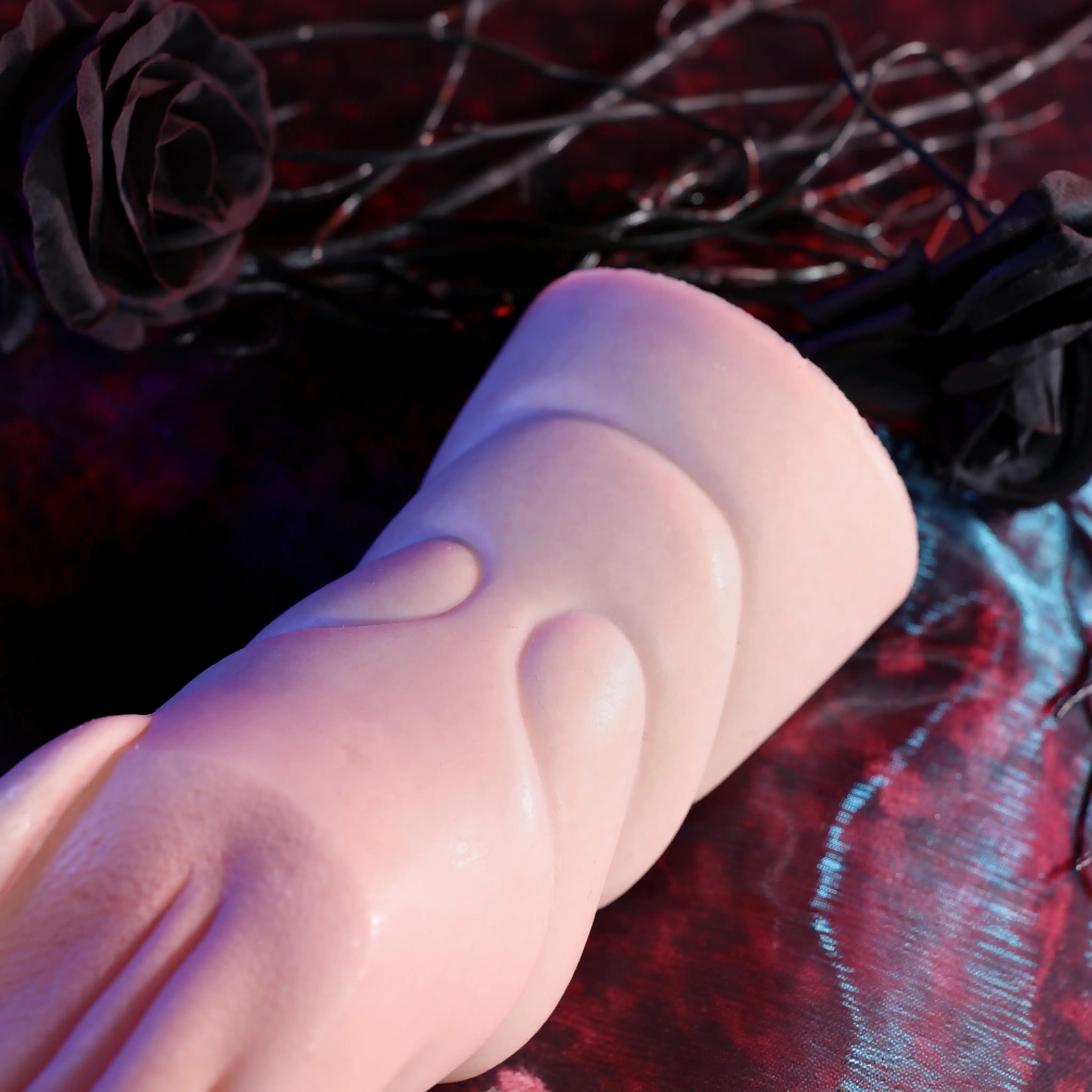 Real Feel Pussy Mold - 19cm Silicone product detail photo 3
